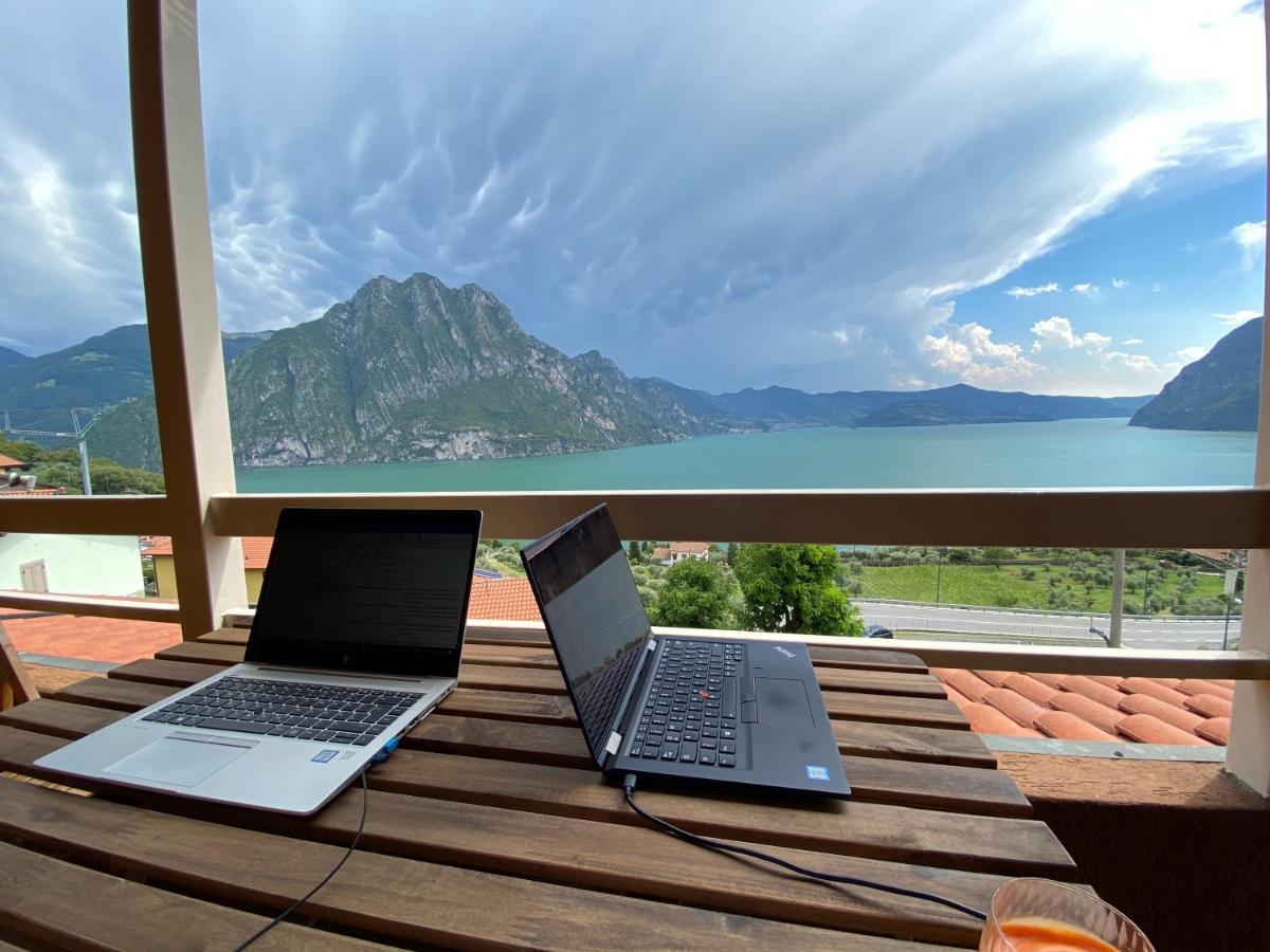 Happy Guest Apartments - Bella Vista Riva di Solto Ngoại thất bức ảnh
